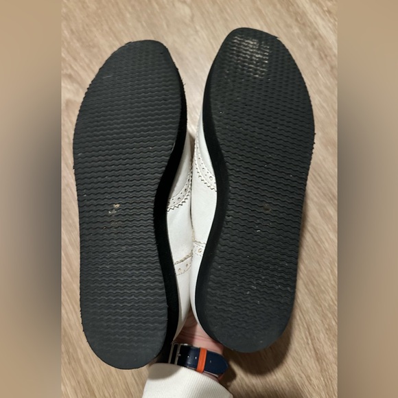 White Oxford Shoes with Black Laces - Picture 3 of 4